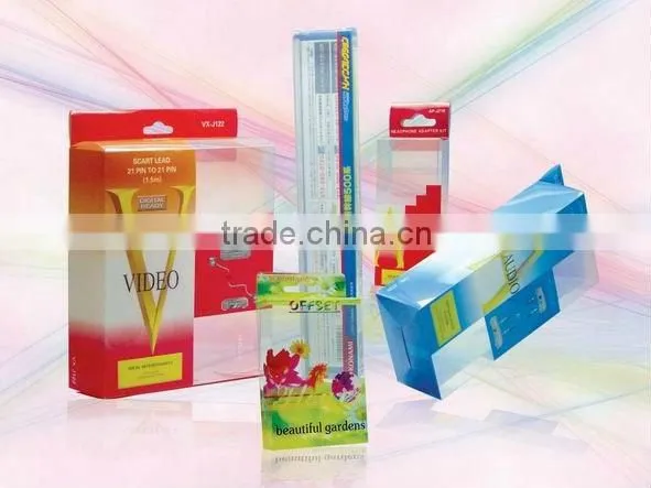 Guangzhou factory Clear blister for gift packaging(ZDPVC-006)