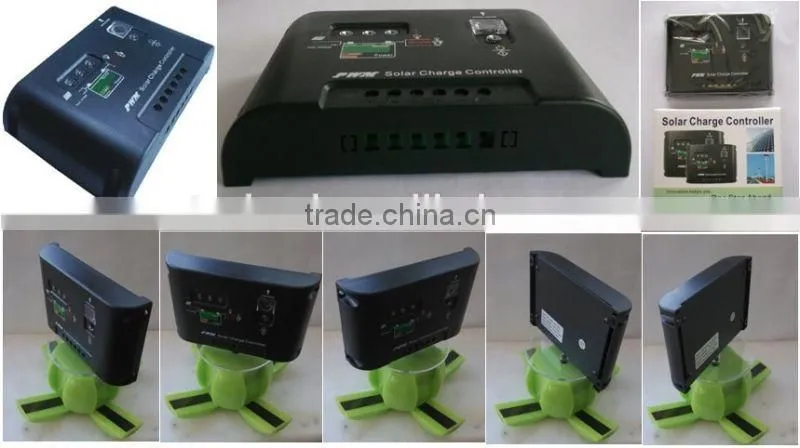 5A wind generator battery solar hybrid charge controller inverter with LED