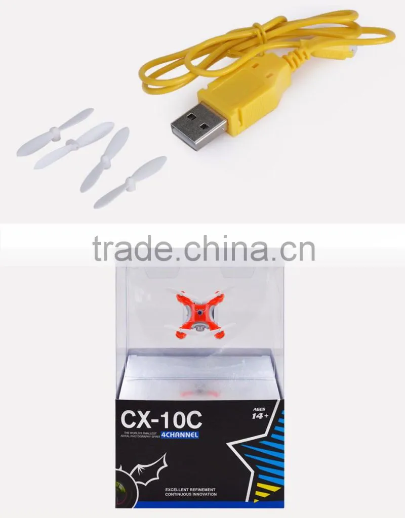 2016 New Version Cheerson CX-10C CX10C Camera Drone Mini 2.4G 4CH 6 Axis RC Quadcopter with Camera RTF MODE 2 Best Gift for KIds