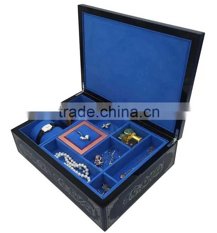 Promotional Elegant Top Quality Wood Box Wine Packaging