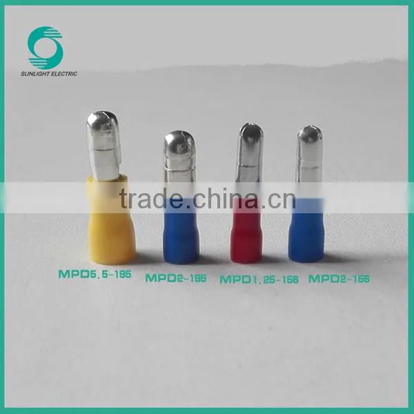 OEM accepted MPD series insulated bullet cable flag terminal