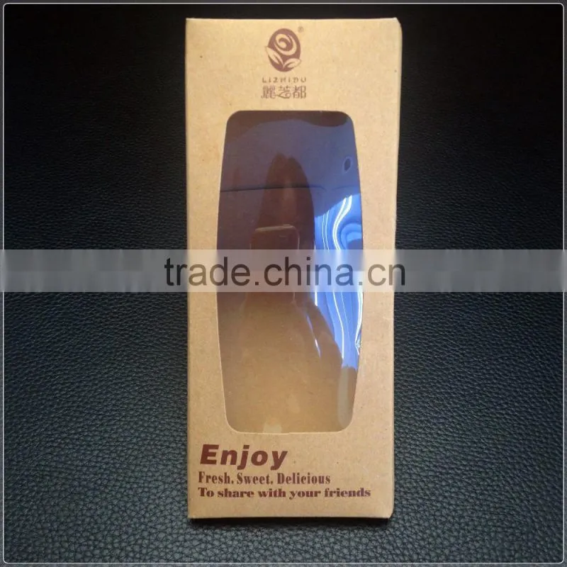 Disposable Kraft Paper Sandwich Packaging Box with Window