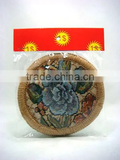 6pcs Boxed Creative Coasters For One Dollar Item,kitchenware