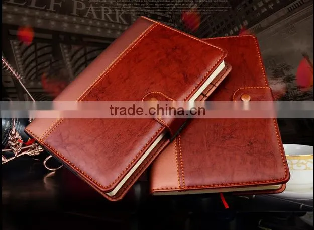 2017 leather diary hard cover notebook