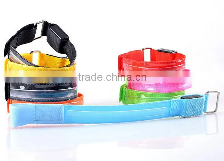 Amazing hot selling factory price colorful led cycling armband China