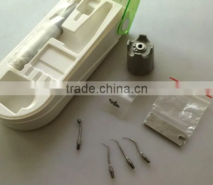 Cleaning Teeth Instrument Dental Scaler Handpiece, Attach Dental Scaler Tips