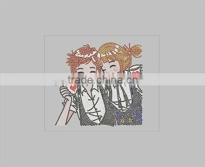 rhinestone transfer motif designs