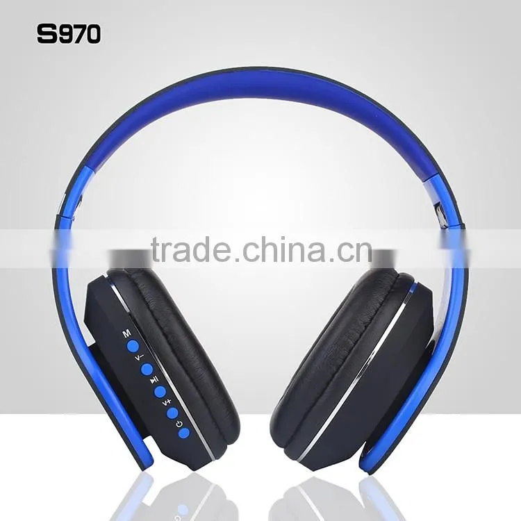 SNHALSAR S970 v4.0 stereo bluetooth headphone with FM and memory card