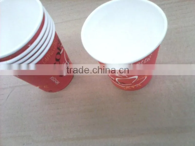 Good Quality Food Grade Paper Disposable Coffee Paper Cups with handle