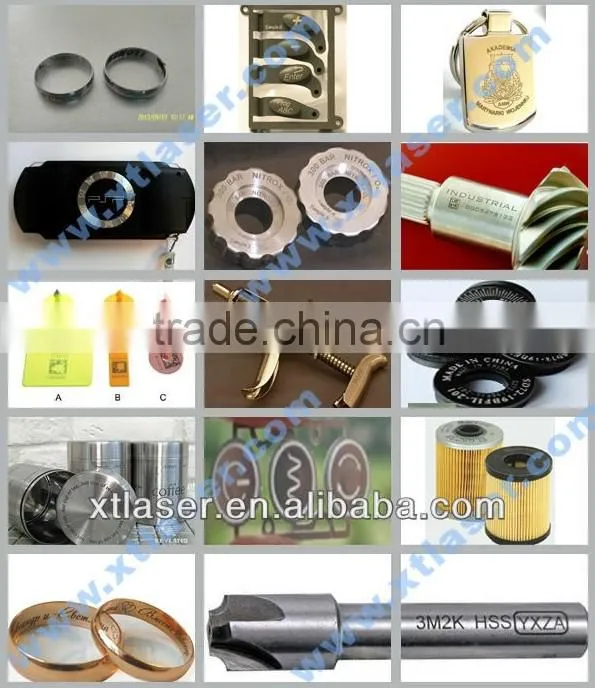 Good performance and high quality diode side pumped laser marking machine for mental