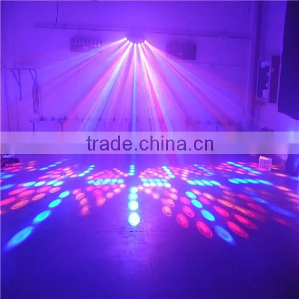 RGBWY 7 Head LED Effect Stage DJ disco party Lighting