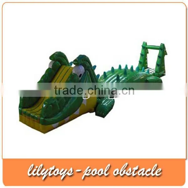 large inflatable water pool toys, inflatable pool obstacle, inflatable floating obstacle