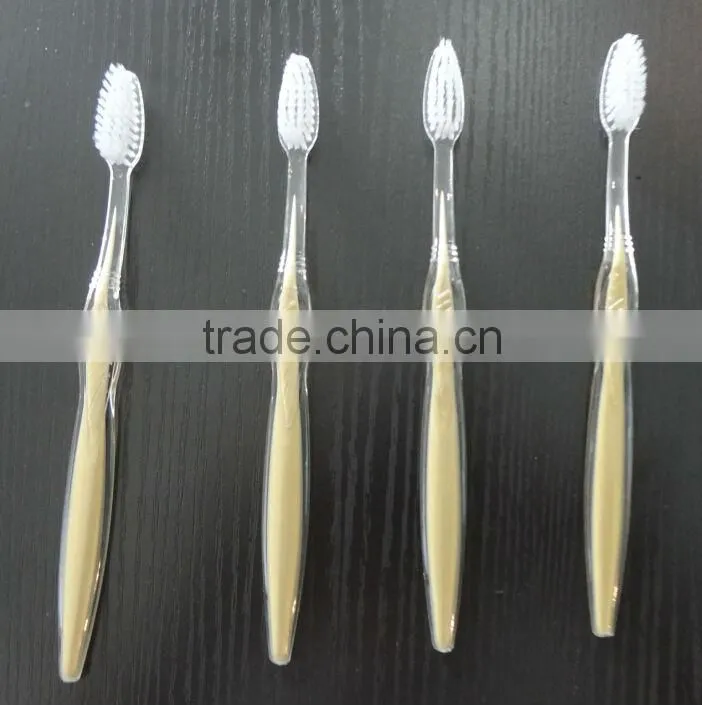 Wholesale Soft Plastic Folding Type Hotel Toothbrush