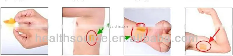 Anti smoking patch nicotine smoking patch 5*5