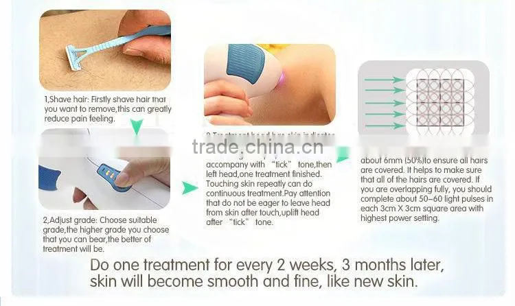 high quality mini 808nm diode laser hair removal device for home use