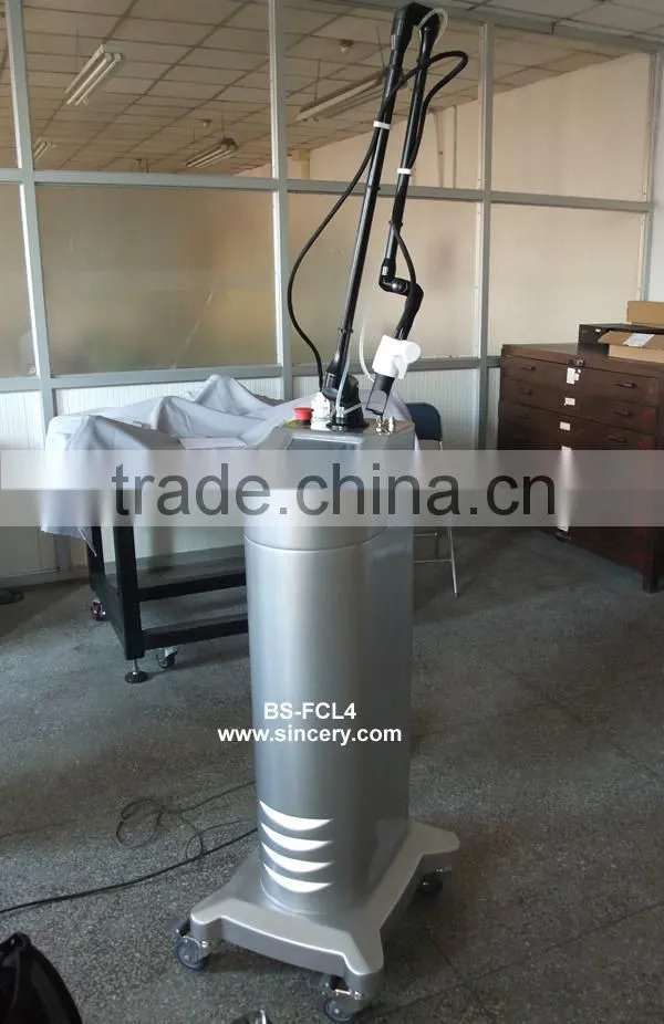 Fractional co2 laser skin resurfacing and stretch mark removal machine