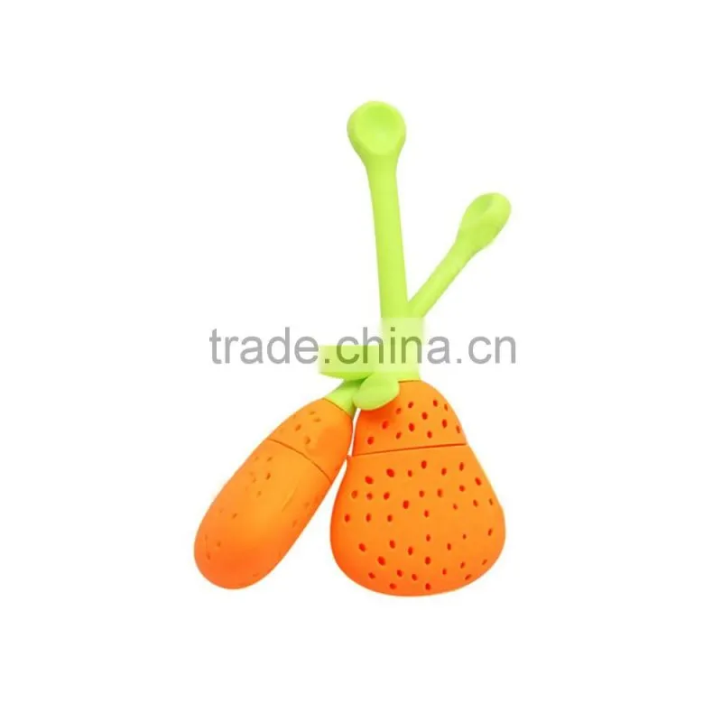 Promotion colorful Silicon Tea Filter for office