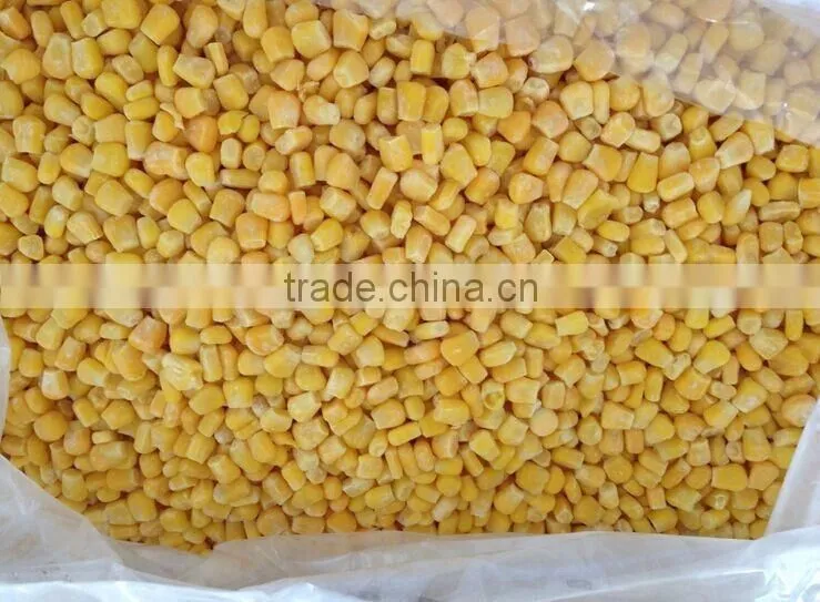 Hot sale iqf frozen yellow corn price kernels