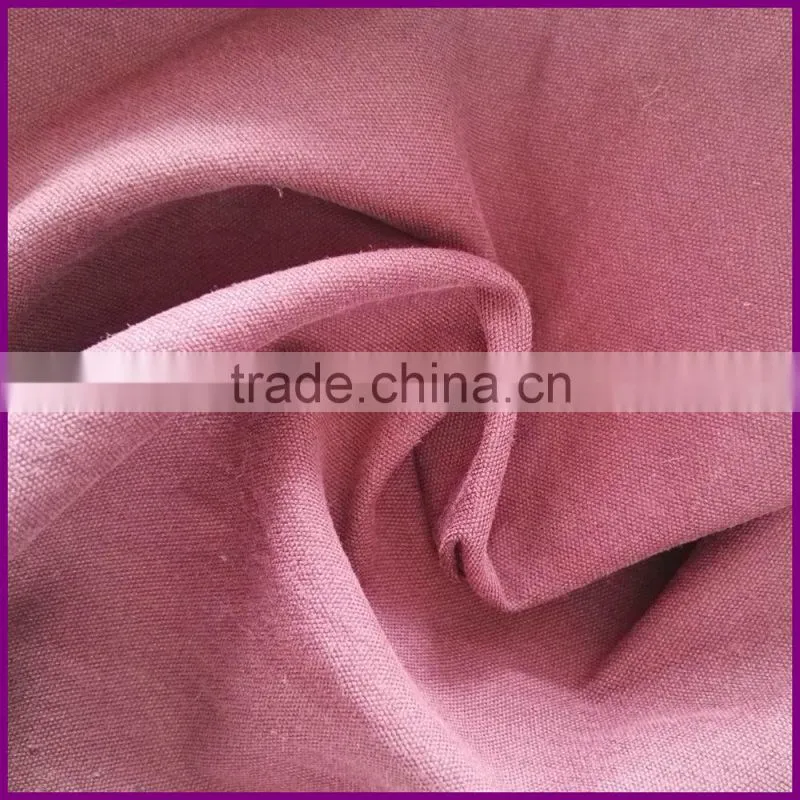 stock fabric cotton coat fabric wine color 130gsm