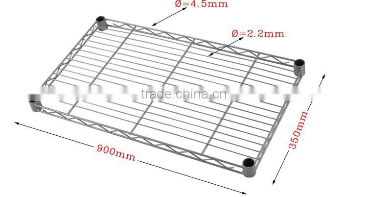 CW-19 chrome shelving rack
