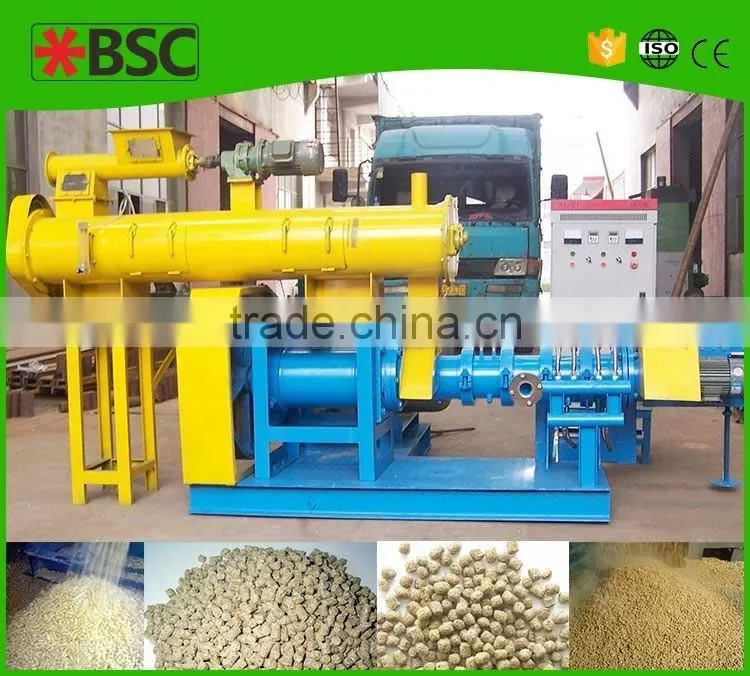 Dry and Wet Type fish feed making machine for India