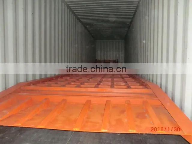10T mobile hydraulic container forklift ramp for sales