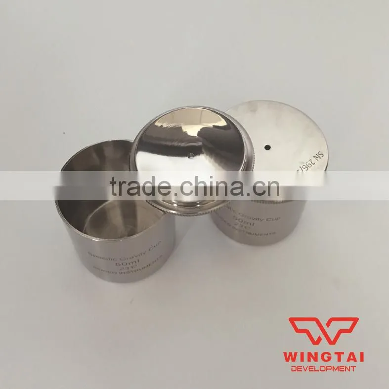 Stainless Steel Density Measuring Cup