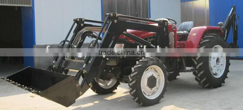 hot sale 80hp tractor with front end loader with CE