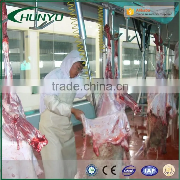HALAL Automatic Sheep Conveying System Slaughtering Machine Of Sheep abattoir equipment