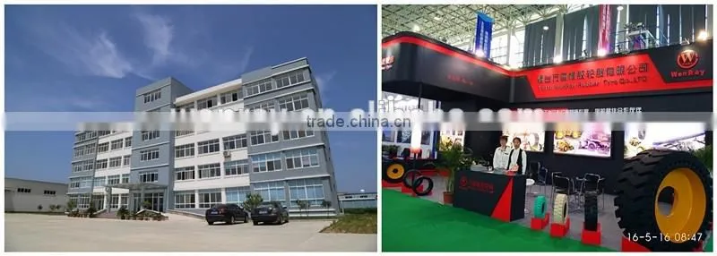 Popular new tread pattern solid tire 10-16.5 from Chinese tyre factory