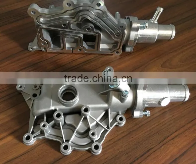 Aluminum thermostat outlet water 1633130110 16331-30110 for Toyota car