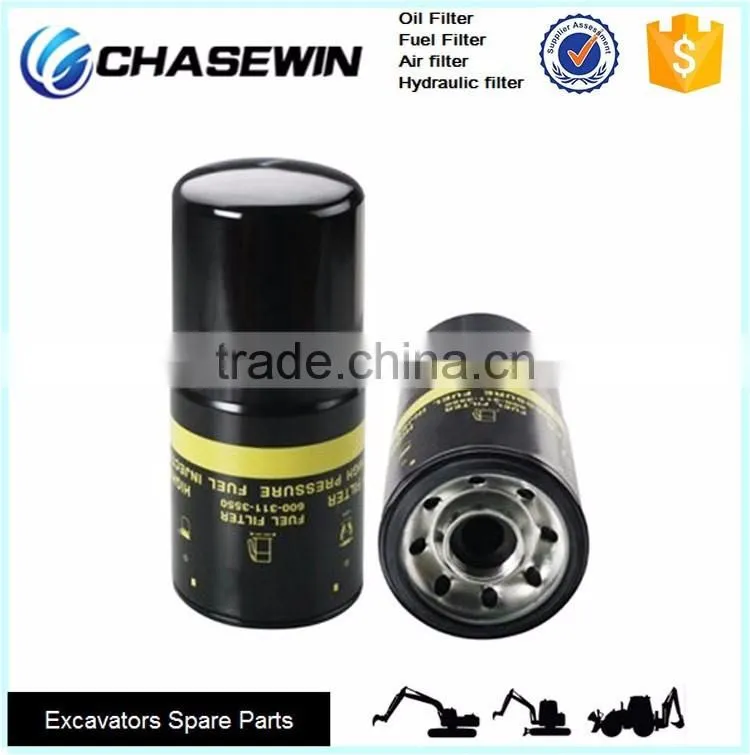 PC400 600-311-3550 6003113550 Excavator Fuel Filter
