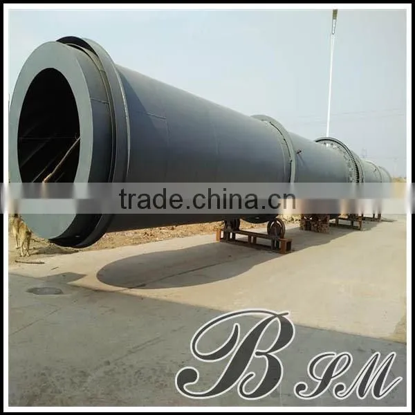 Widely exported high efficiency drum rotary dryer / drier machine
