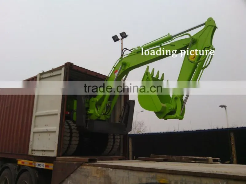 EVERUN backhoe loader 8ton 7ton 6ton, 4x4 carraro transmission, 1.15m3