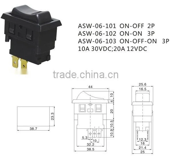 Auto on off switch