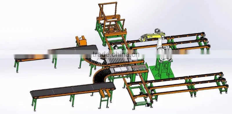 Kuka Automatic Robotic Hand carton packing machine