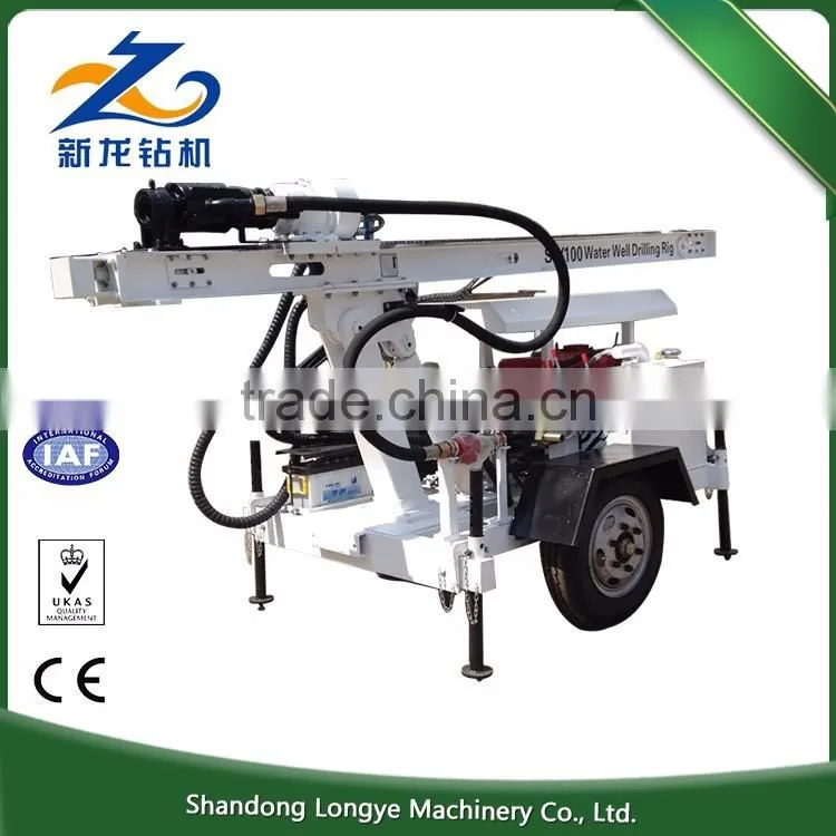 Cheap stuff to sell SLY100 high quality portable water well drilling rig