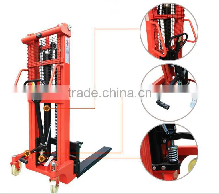manual 3000kg forklift stacker hydraulic pallet Stacker