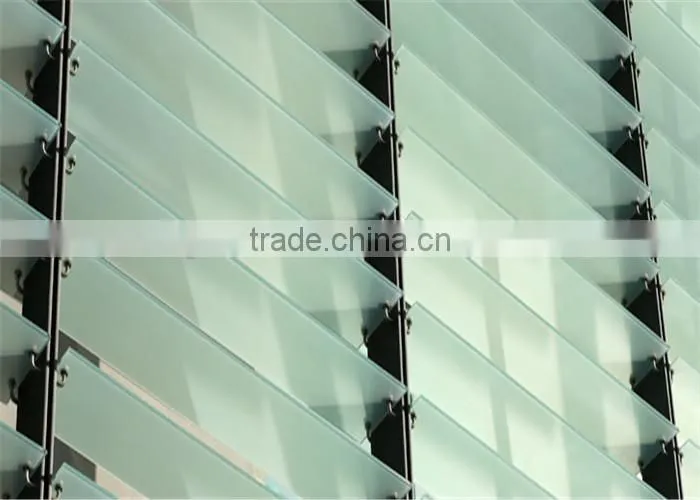 CE-approved customized aluminum fixed louver windows