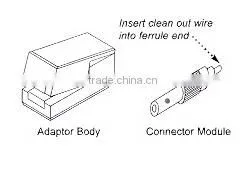 ST Bare fiber adapters