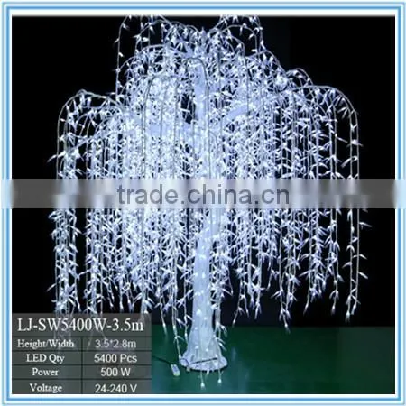High quality artificial outdoor cherry blossom tree with lights