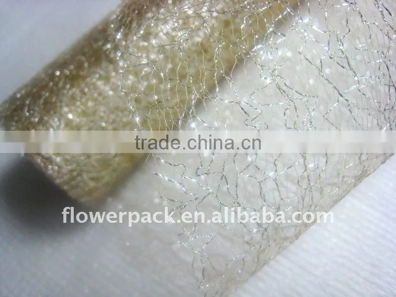 Garment decor lace foam mesh roll