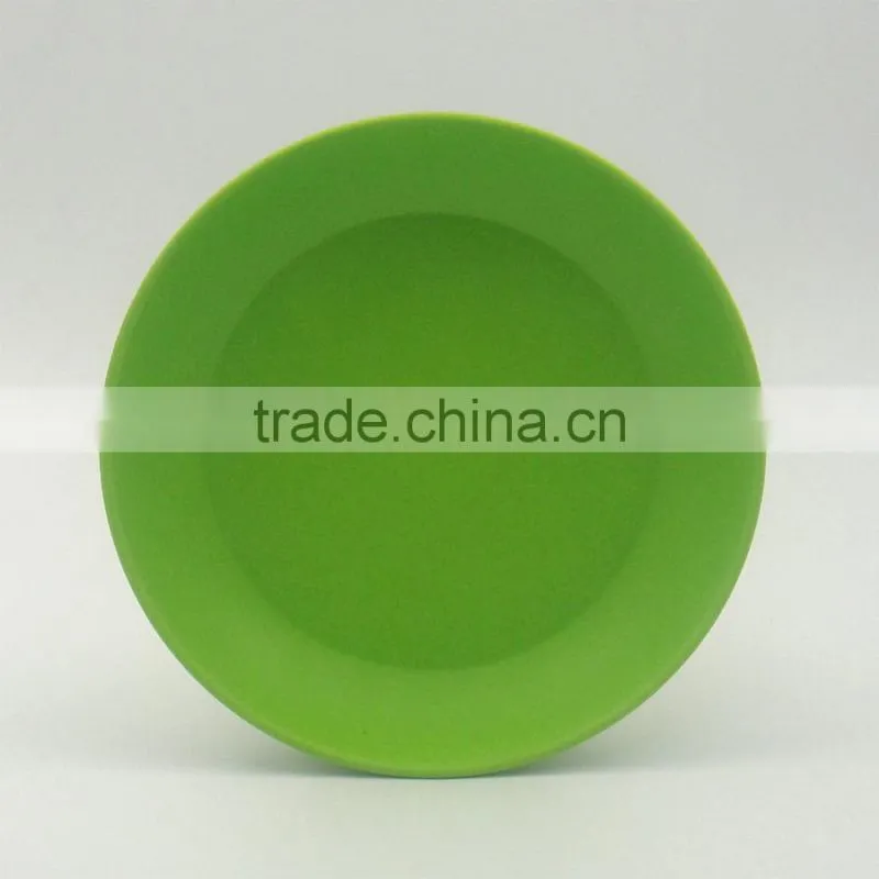wholesale ecofriendly bio bamboo fibre plate dishes