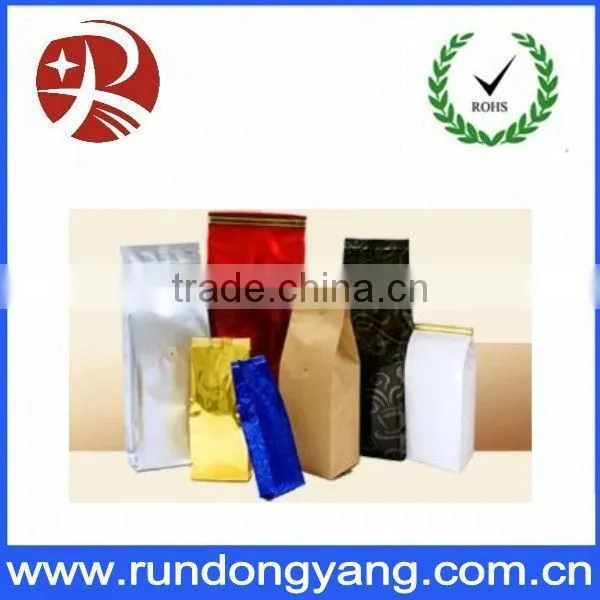 Foil Side Gusseted Standard Stand Up Pouches