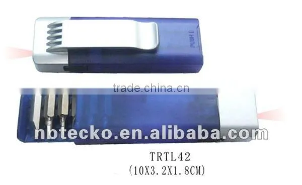Hot selling mini tool set with LED flash light