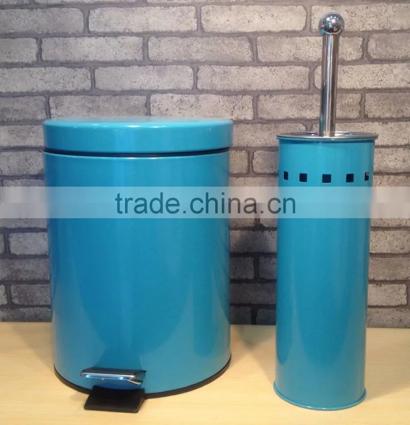 Pedal Bin and Toilet Brush