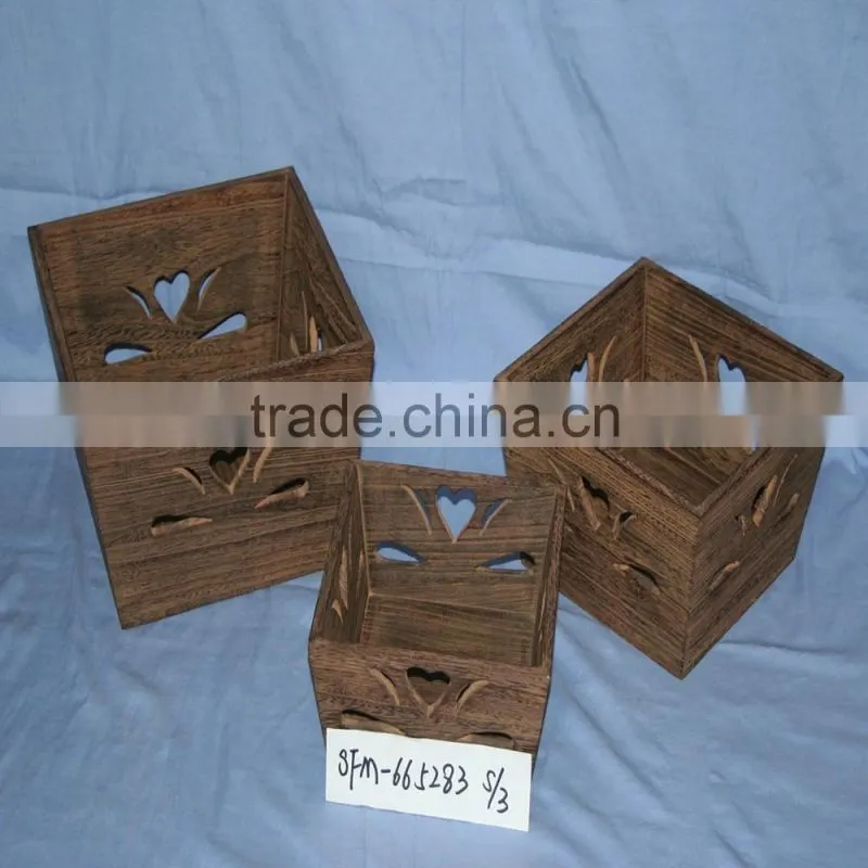 Flower box wood planter boxes/Wood planter/Wooden tray
