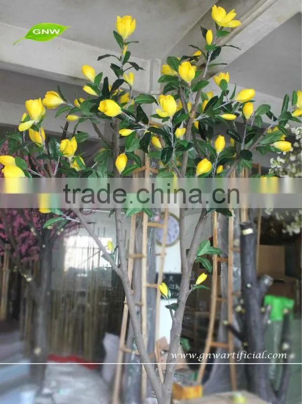 BLS034-2 GNW artificial magnolia tree for hotel decoration