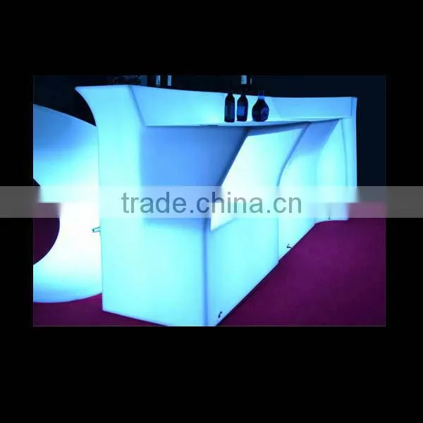 Hot 2016 ! Modern Commercial plastic Led Bar Counter For Sale / bill counter