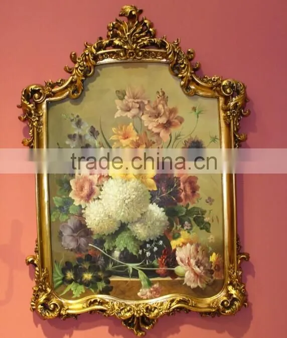 High Quality Home Decoration Handmade Traditional Art Canvas Wall Framed Oil Painting
